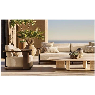 Aluminium -Terrassenmöbel Set